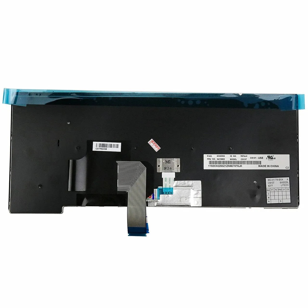 Teksus Laptop Keyboard For Lenovo T440P (With Point) view 3
